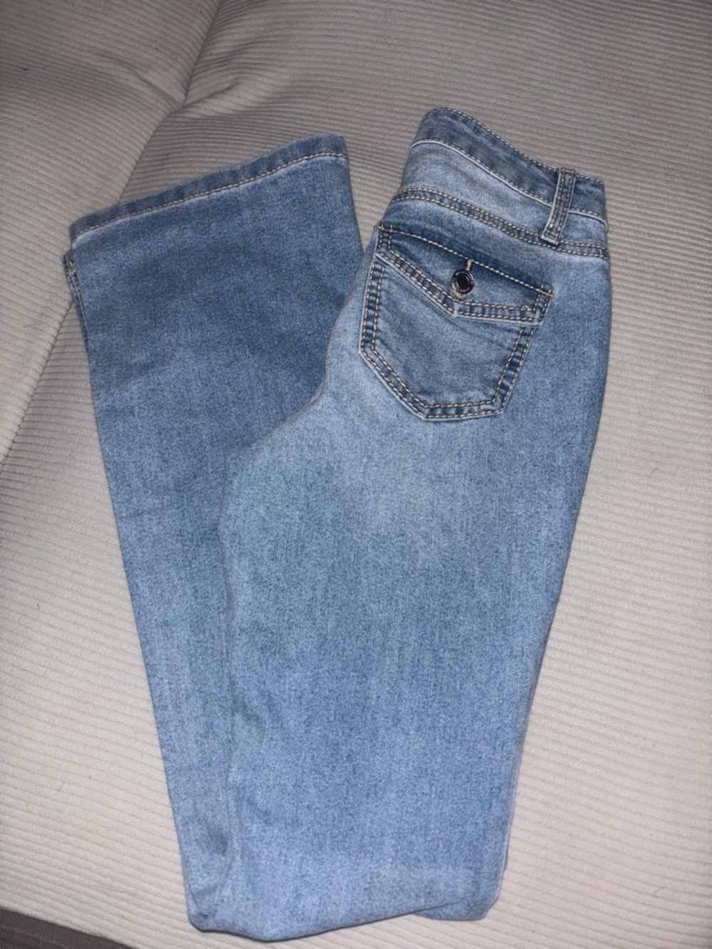 No Boundaries Light Blue Straight Leg Jeans